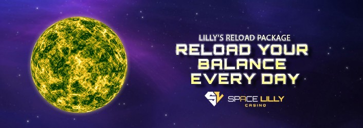 Space Lilly Up to 1000$ Cashback for first three (3) deposits
