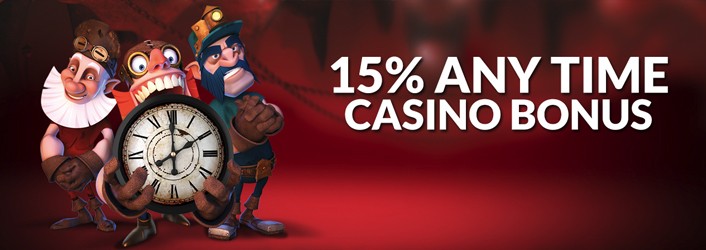 The Palaces 15% Anytime Casino Bonus